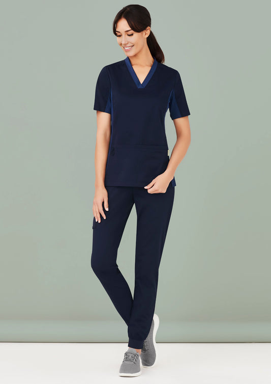 Biz Collection - Womens Riley Slim Leg Jogger Scrub Pant