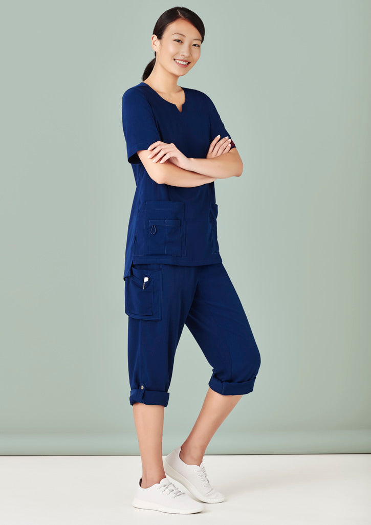 Biz Collection - Womens Avery Slim Leg Scrub Pant