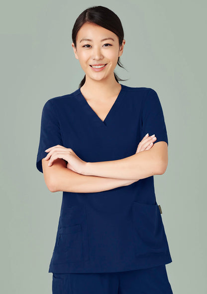 Biz Collection - Womens Avery V-Neck Scrub Top