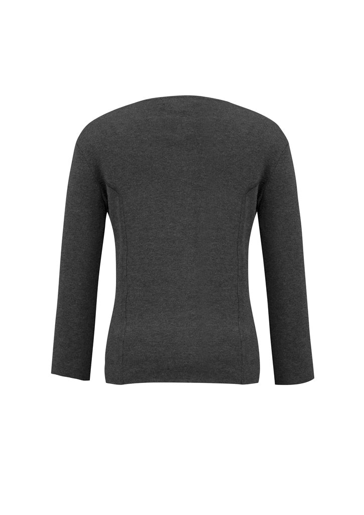 Biz Collection - Womens 2-Way Zip Cardigan