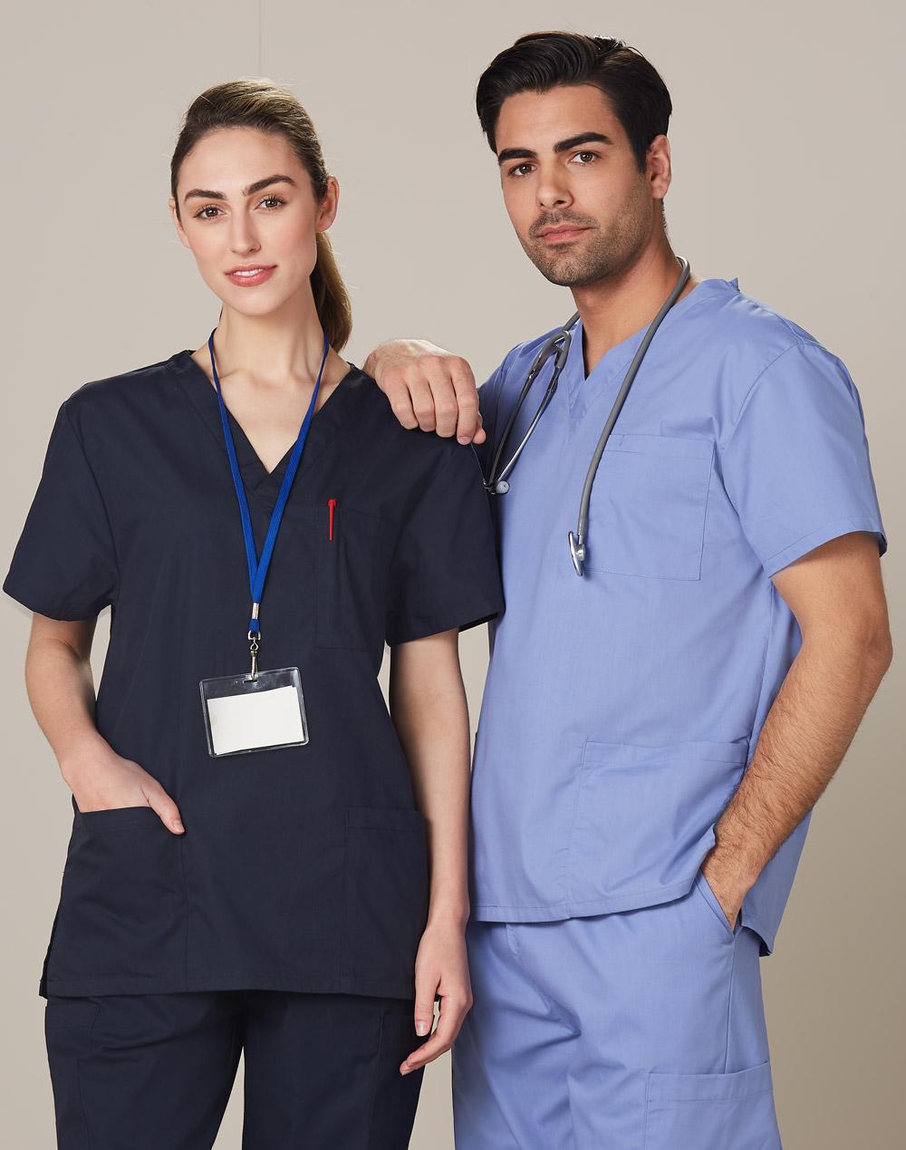 Winning Spirit M7630 Unisex Scrub Top