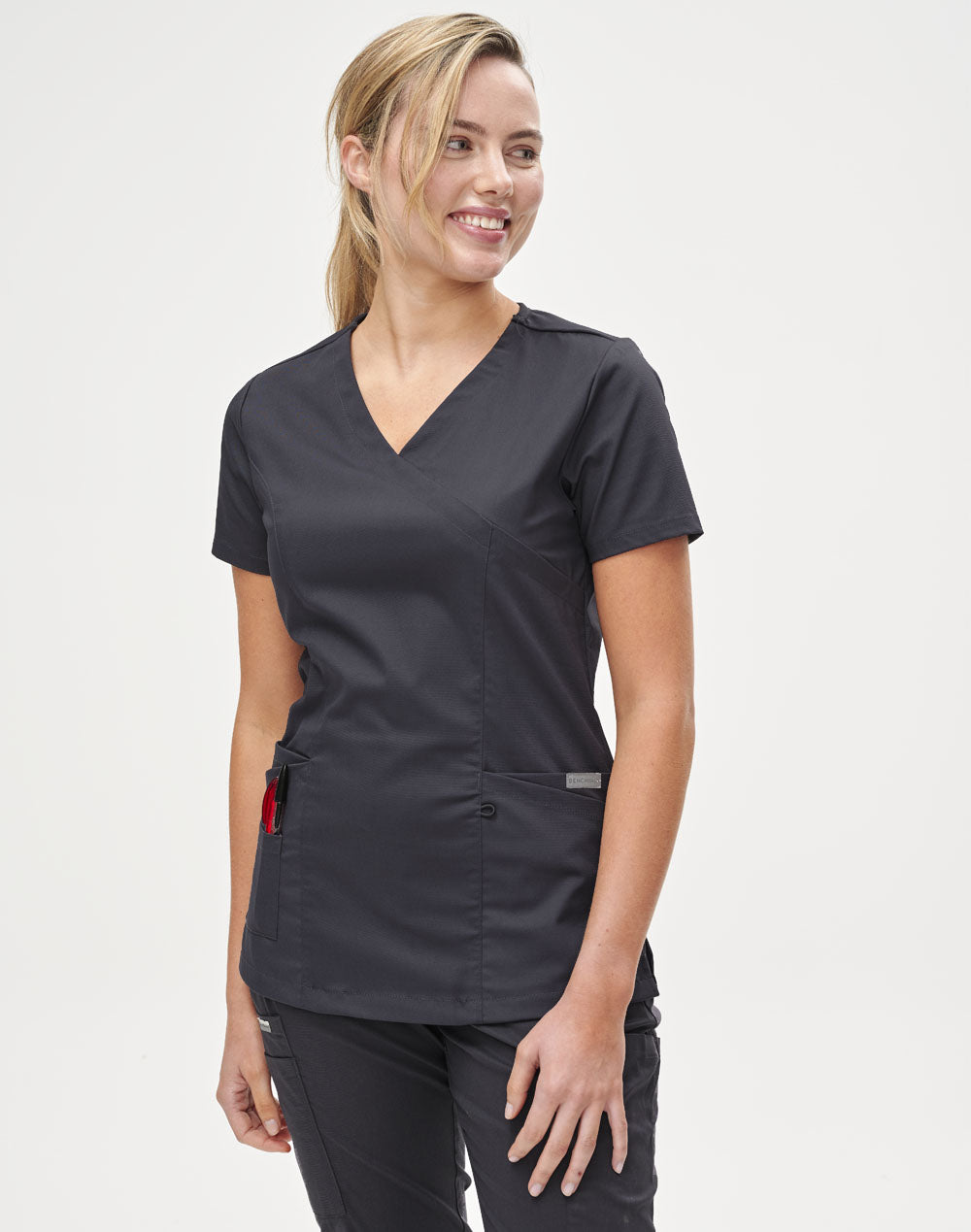 Winning Spirit M7640 LADIES SCRUB TOP