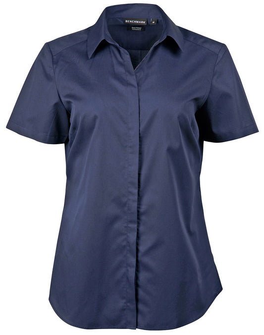 Winning Spirit M8110S BARKLEY LADIES TAPED SEAM SHORT SLEEVE SHIRT