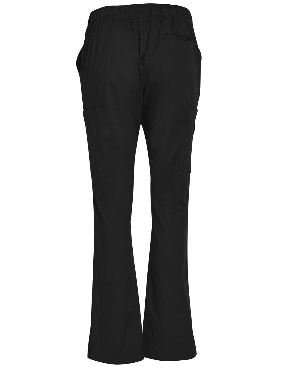Winning Spirit M9720 LADIES SEMI-ELASTIC WAIST TIE SOLID COLOUR SCRUB PANTS