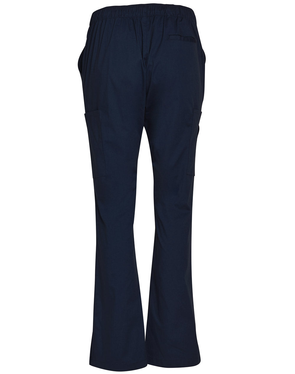 Winning Spirit M9720 LADIES SEMI-ELASTIC WAIST TIE SOLID COLOUR SCRUB PANTS