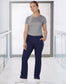 Winning Spirit M9720 LADIES SEMI-ELASTIC WAIST TIE SOLID COLOUR SCRUB PANTS