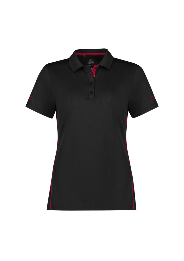 Biz Collection Ladies Balance Short Sleeve Polo