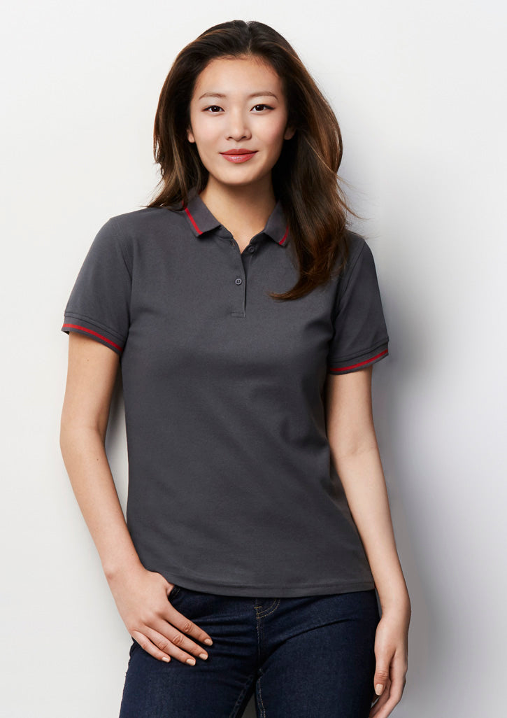 Biz Collection - Womens Jet Short Sleeve Polo