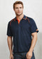 Biz Collection - Mens Fusion Short Sleeve Polo