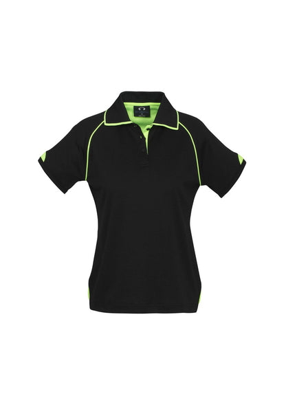 Biz Collection - Womens Fusion Short Sleeve Polo