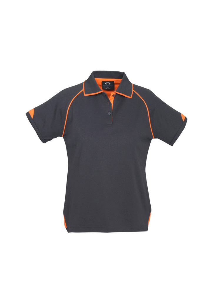 Biz Collection - Womens Fusion Short Sleeve Polo