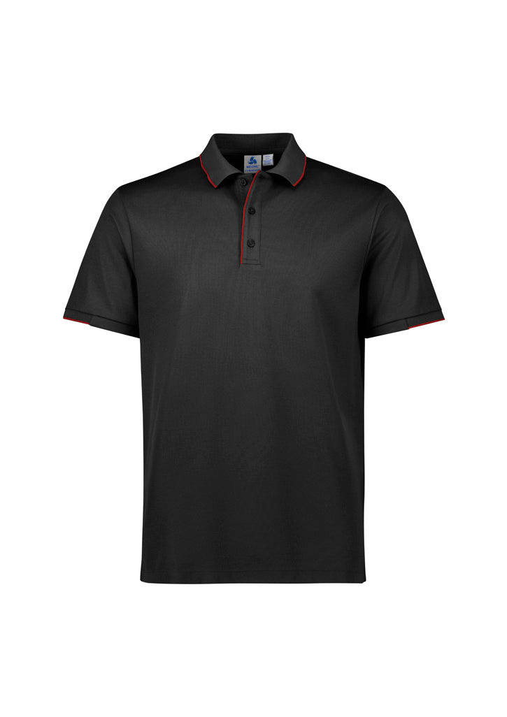 Biz Collection Mens Focus Short Sleeve Polo