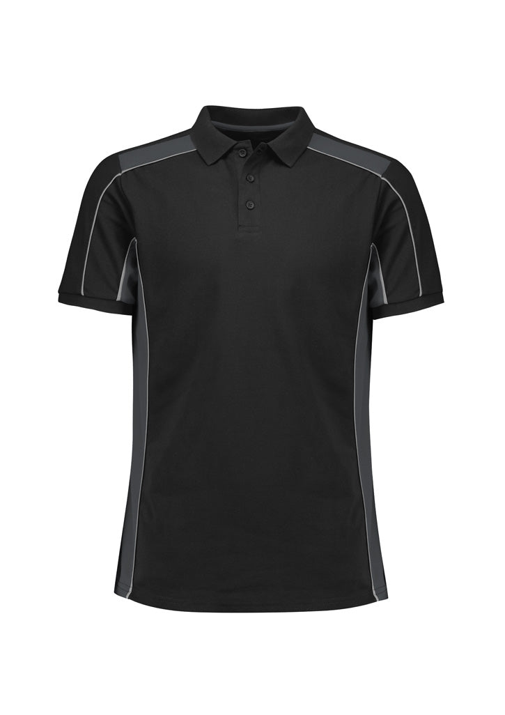 Biz Collection - Unisex Grid Short Sleeve Polo