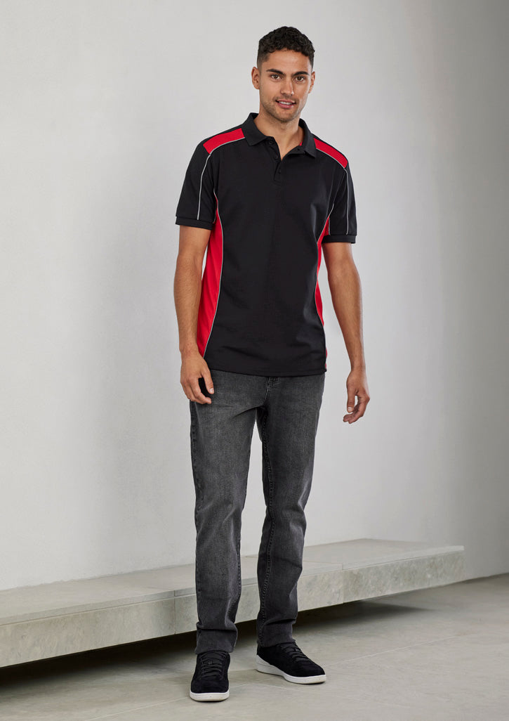 Biz Collection - Unisex Grid Short Sleeve Polo