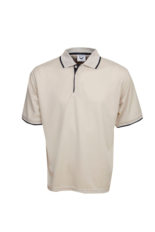 Blue Whale Mens Adults Cooldry Micro Mesh Polo