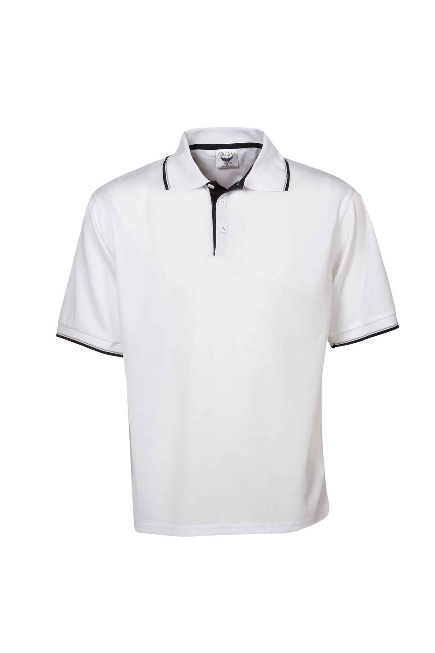 Blue Whale Mens Adults Cooldry Micro Mesh Polo