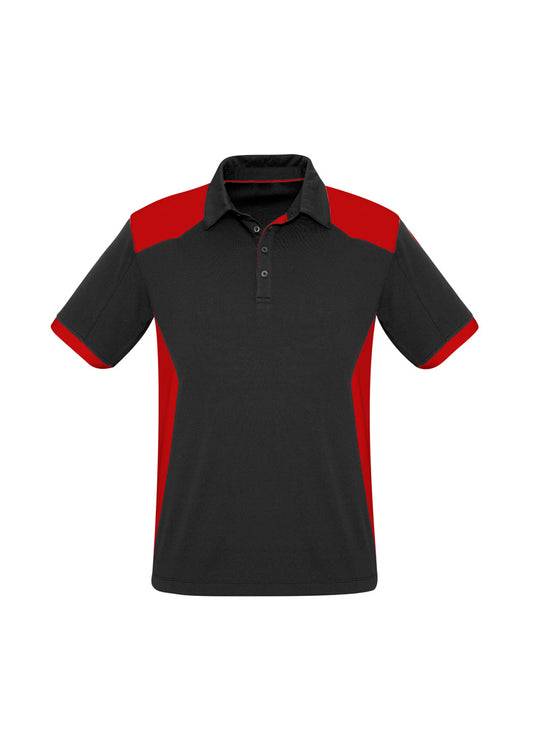 Biz Collection Mens Rival Short Sleeve polo