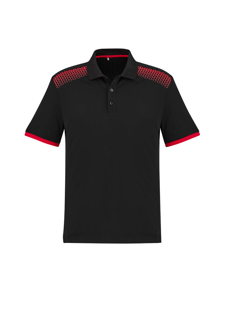 Biz Collection - Mens Galaxy Short Sleeve Polo