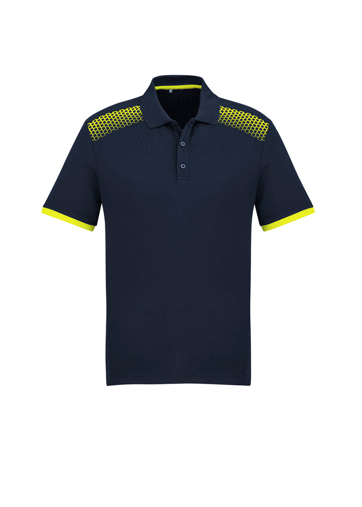 Biz Collection - Mens Galaxy Short Sleeve Polo