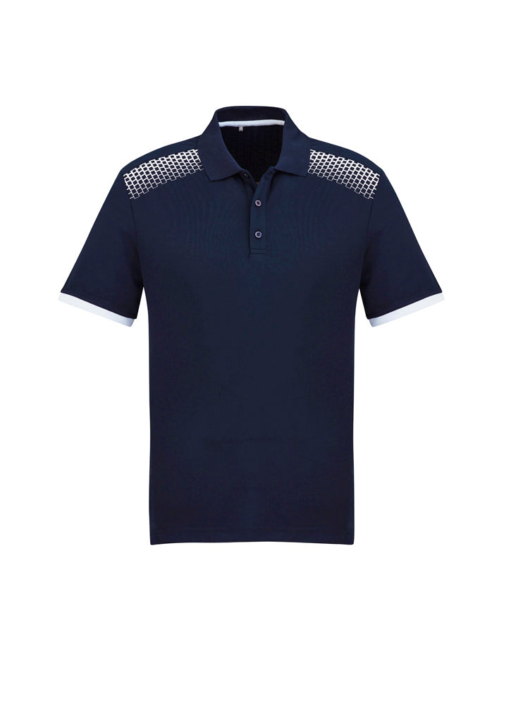 Biz Collection - Mens Galaxy Short Sleeve Polo