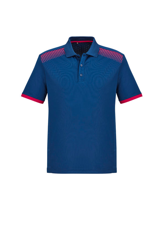 Biz Collection - Mens Galaxy Short Sleeve Polo