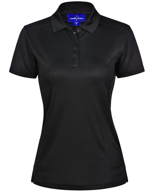 Winning Spirit Bamboo Charcoal Corporate S/S Polo Ladies