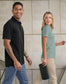 Winning Spirit Sustainable Jacquard Knit Polo Men's