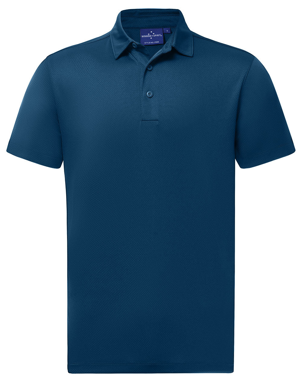 Winning Spirit Sustainable Jacquard Knit Polo Men's