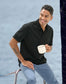 Winning Spirit Sustainable Jacquard Knit Polo Men's