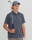 Winning Spirit Sustainable Jacquard Knit Polo Men's