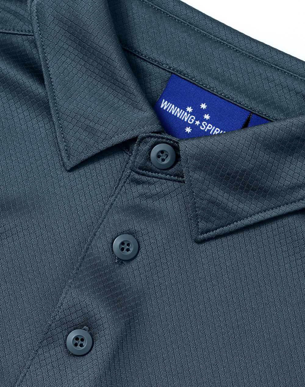 Winning Spirit Sustainable Jacquard Knit Polo Men's