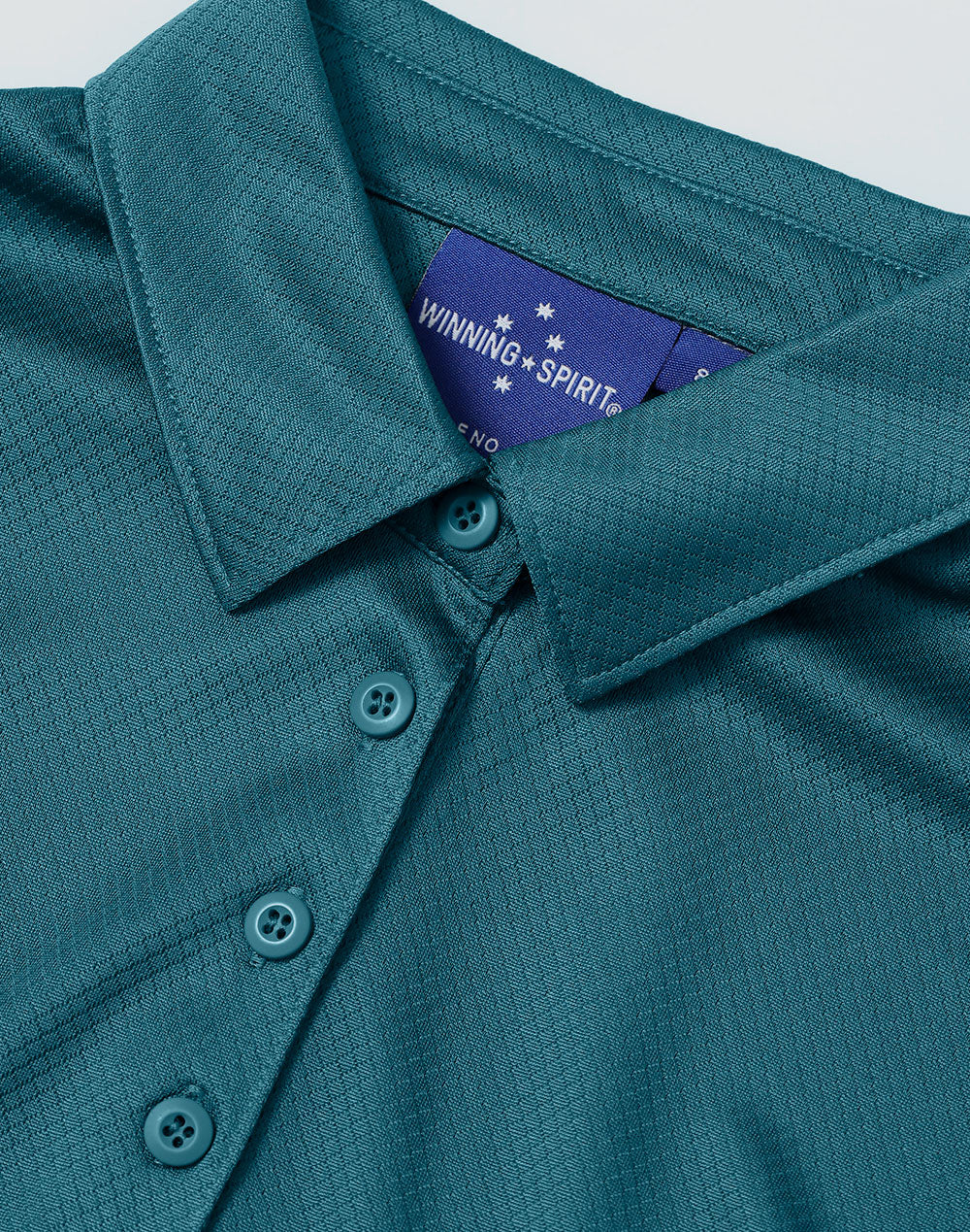 Winning Spirit Sustainable Jacquard Knit Polo Ladies