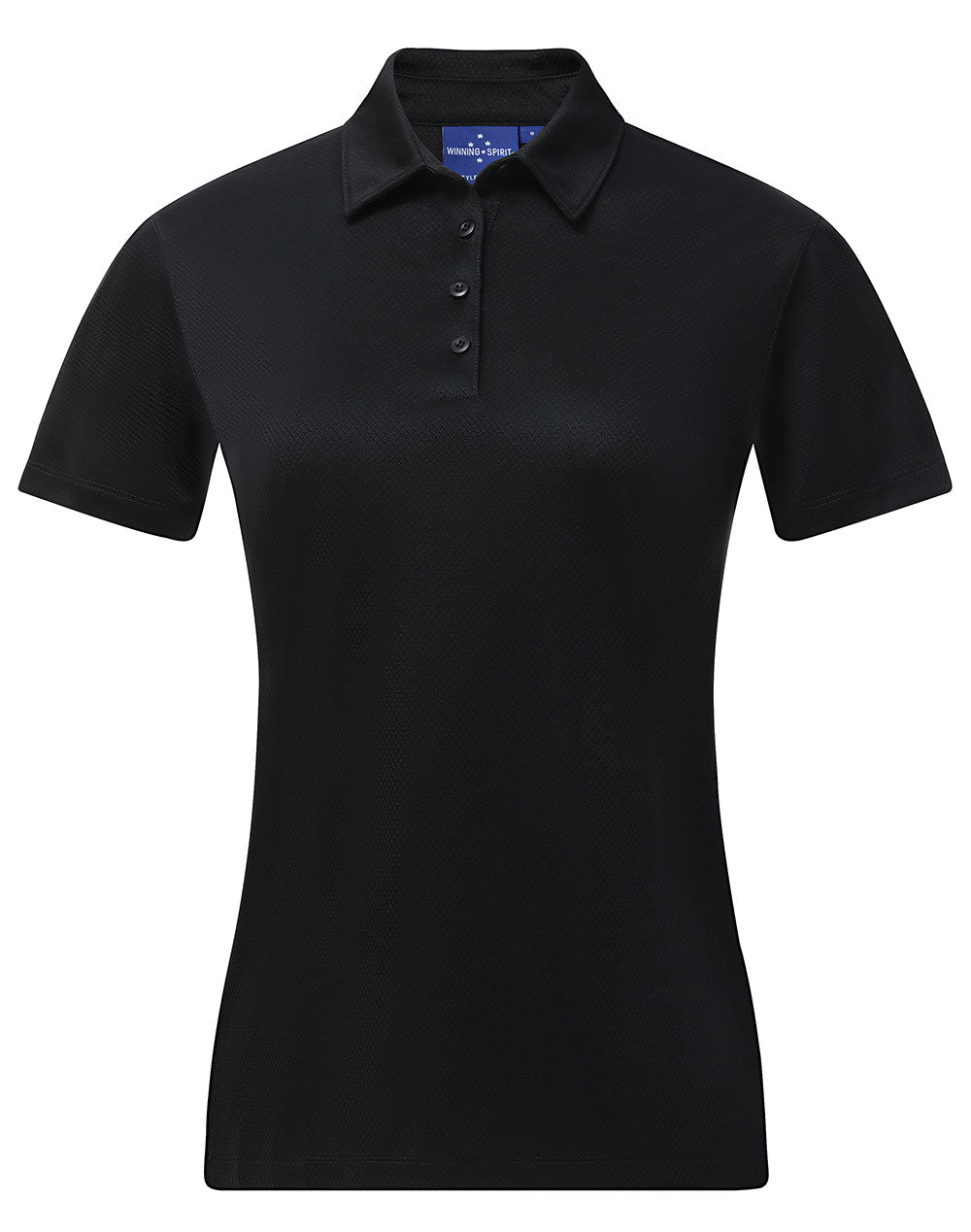 Winning Spirit Sustainable Jacquard Knit Polo Ladies