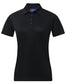 Winning Spirit Sustainable Jacquard Knit Polo Ladies