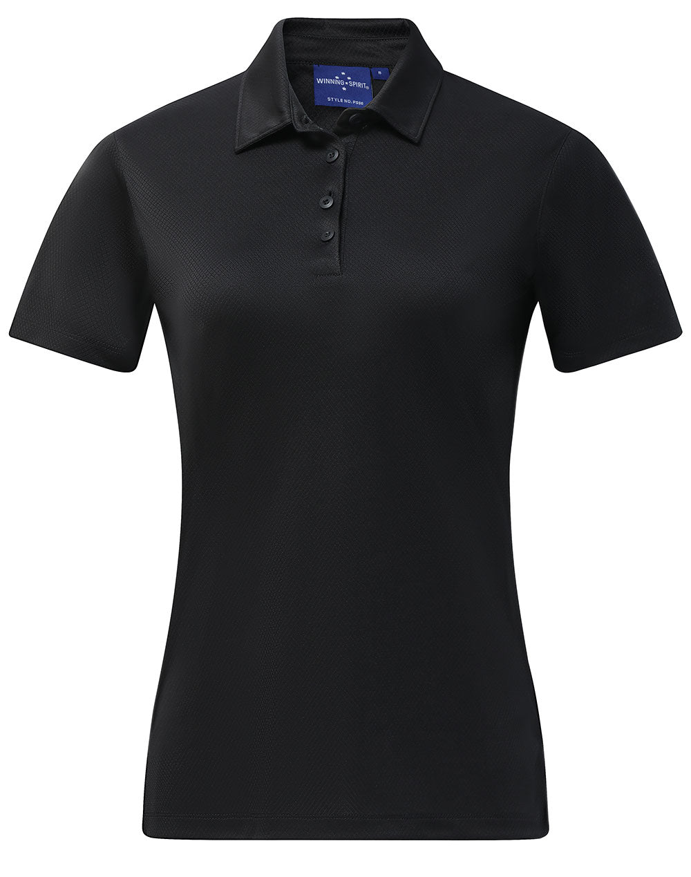 Winning Spirit Sustainable Jacquard Knit Polo Ladies