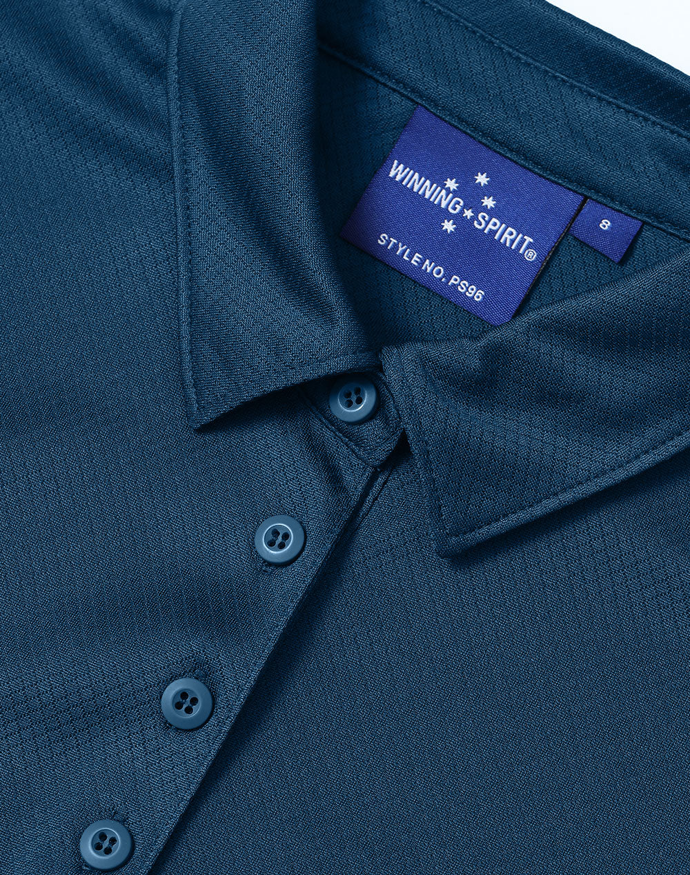 Winning Spirit Sustainable Jacquard Knit Polo Ladies