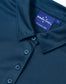 Winning Spirit Sustainable Jacquard Knit Polo Ladies