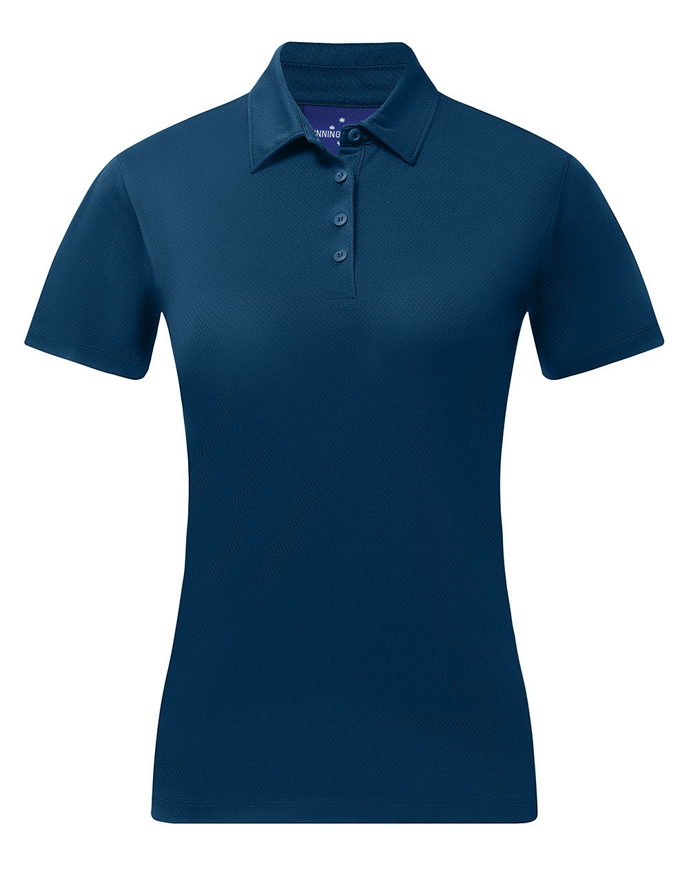 Winning Spirit Sustainable Jacquard Knit Polo Ladies