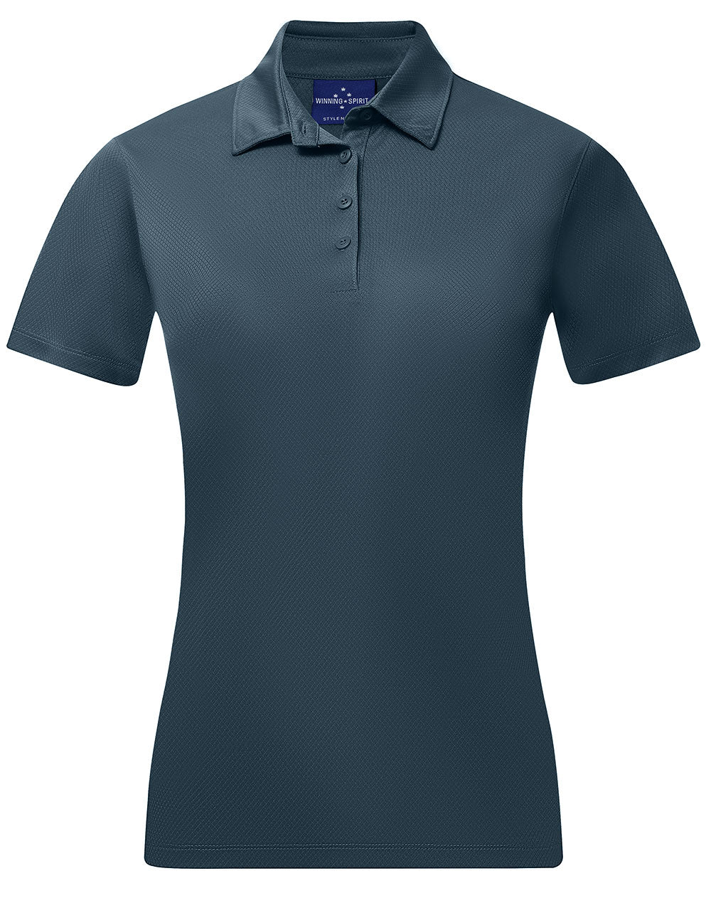 Winning Spirit Sustainable Jacquard Knit Polo Ladies