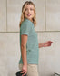 Winning Spirit Sustainable Jacquard Knit Polo Ladies