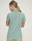 Winning Spirit Sustainable Jacquard Knit Polo Ladies