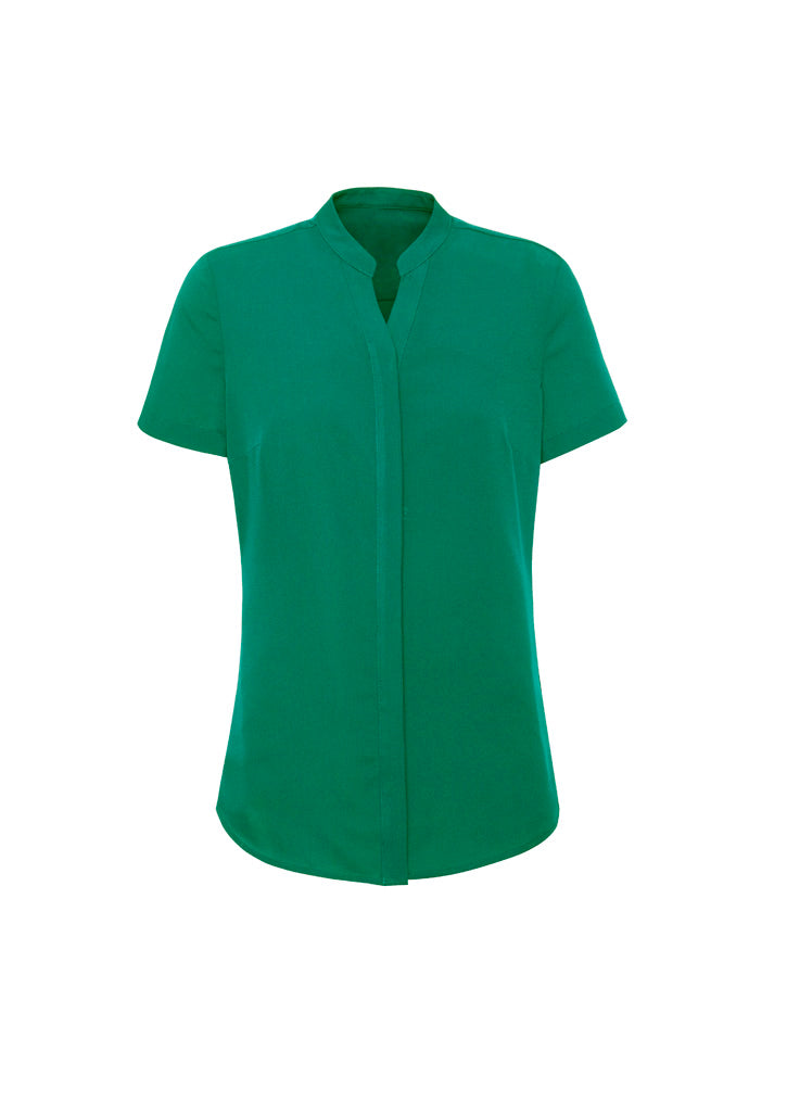Biz Collection - Womens Juliette Short Sleeve Blouse