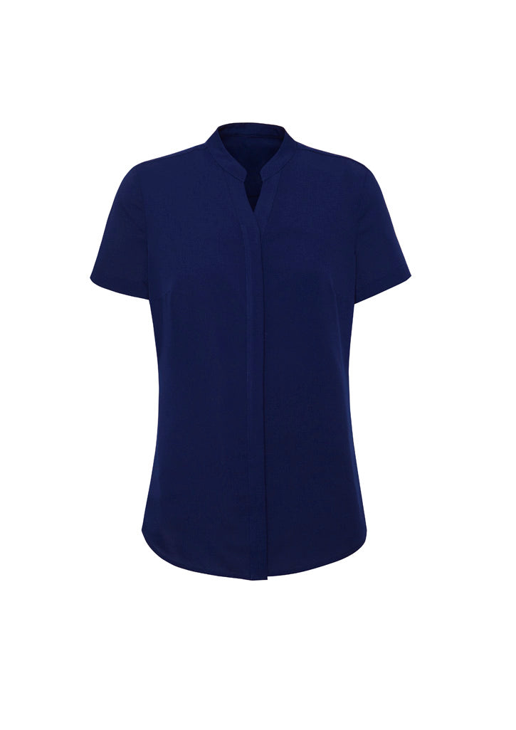Biz Collection - Womens Juliette Short Sleeve Blouse