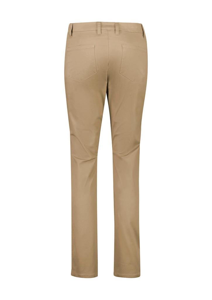 Biz Collection - Womens Slim Leg Stretch Chino Pant