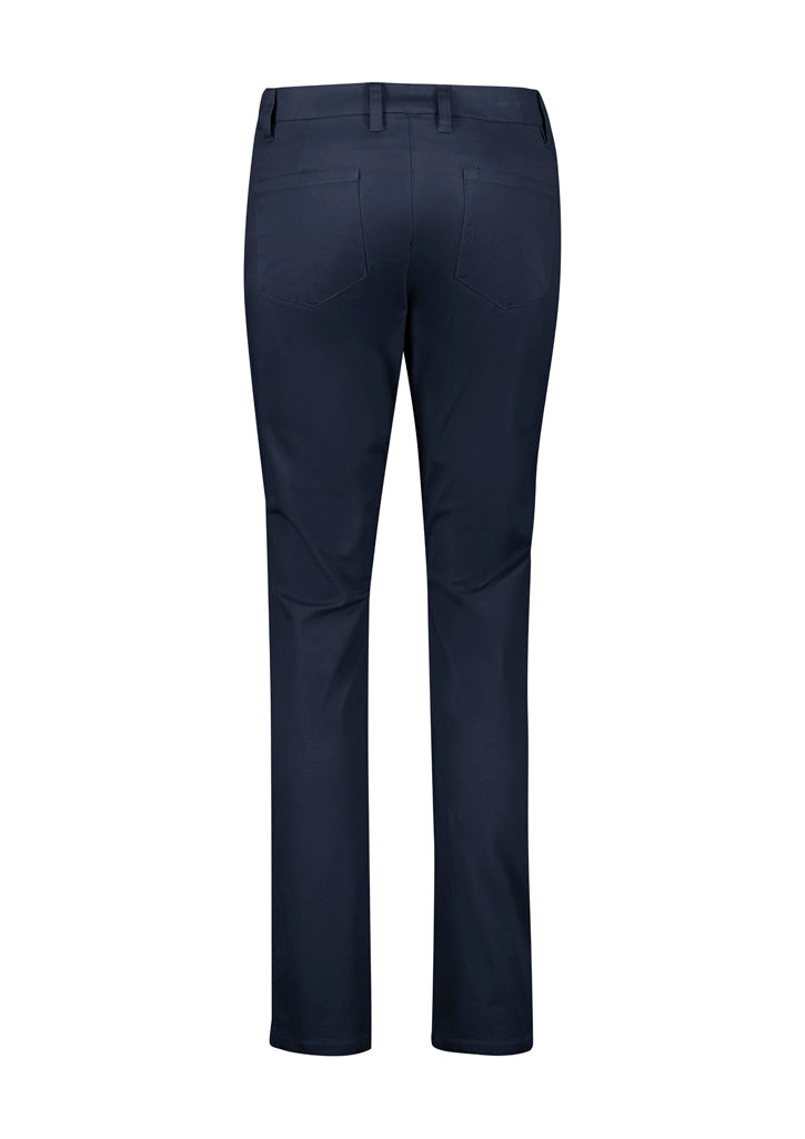 Biz Collection - Womens Slim Leg Stretch Chino Pant