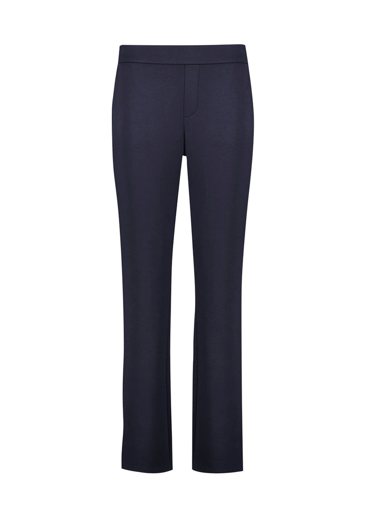 Biz Collection - Womens Scuba Ponte Mid-rise Pull-on Pant