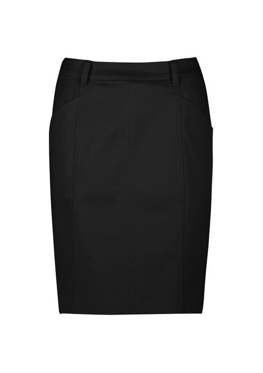 Biz Corporate Traveller Womens Chino Skirt Black