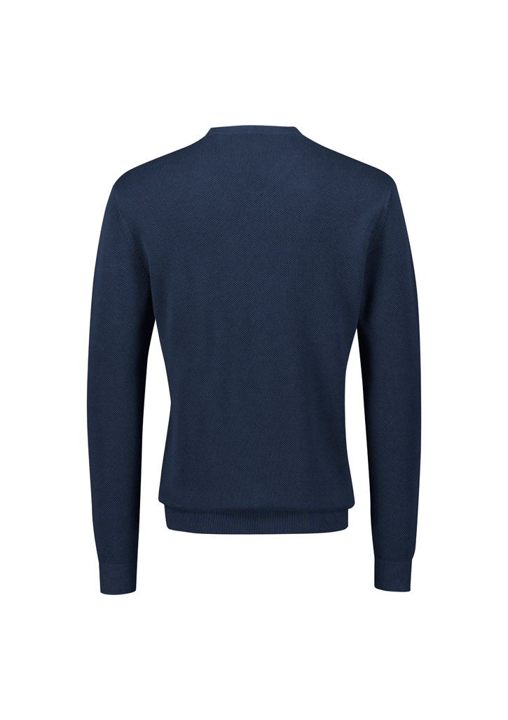 Biz Collection - Mens Osaka Pineapple Knit Jumper