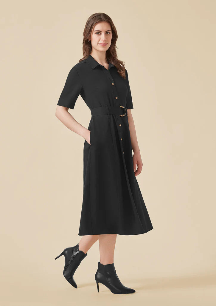 Biz Corporate Womens Adele Midi Dress