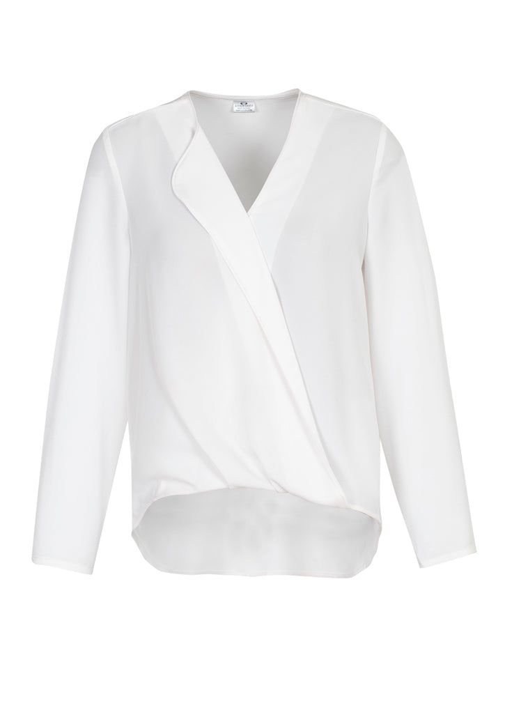 Biz Collection Womens Lily Hi-Lo Blouse
